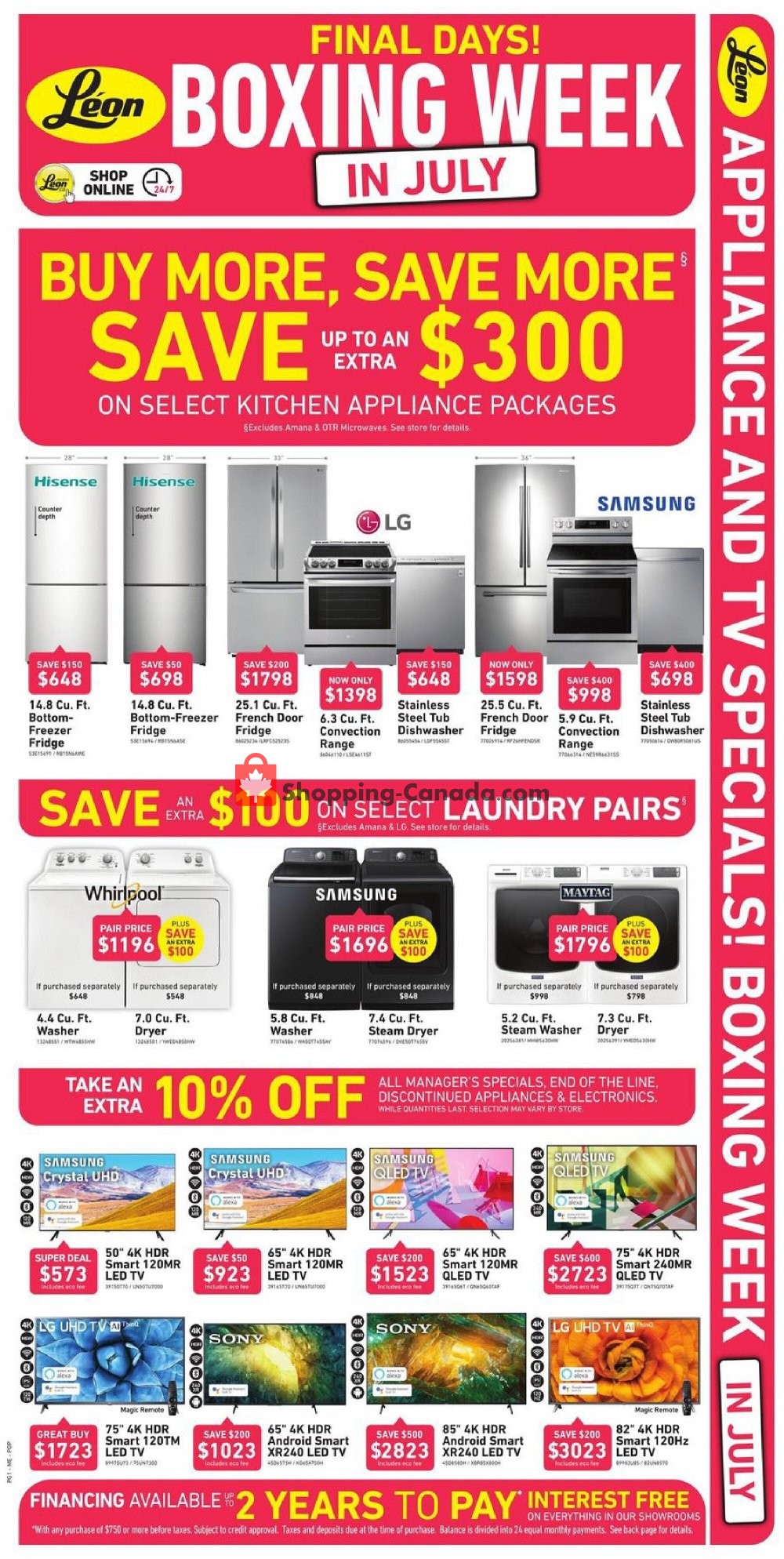 Leon's Furniture flyer from Friday July 3, 2020 to Wednesday July 15, 2020 - page 5