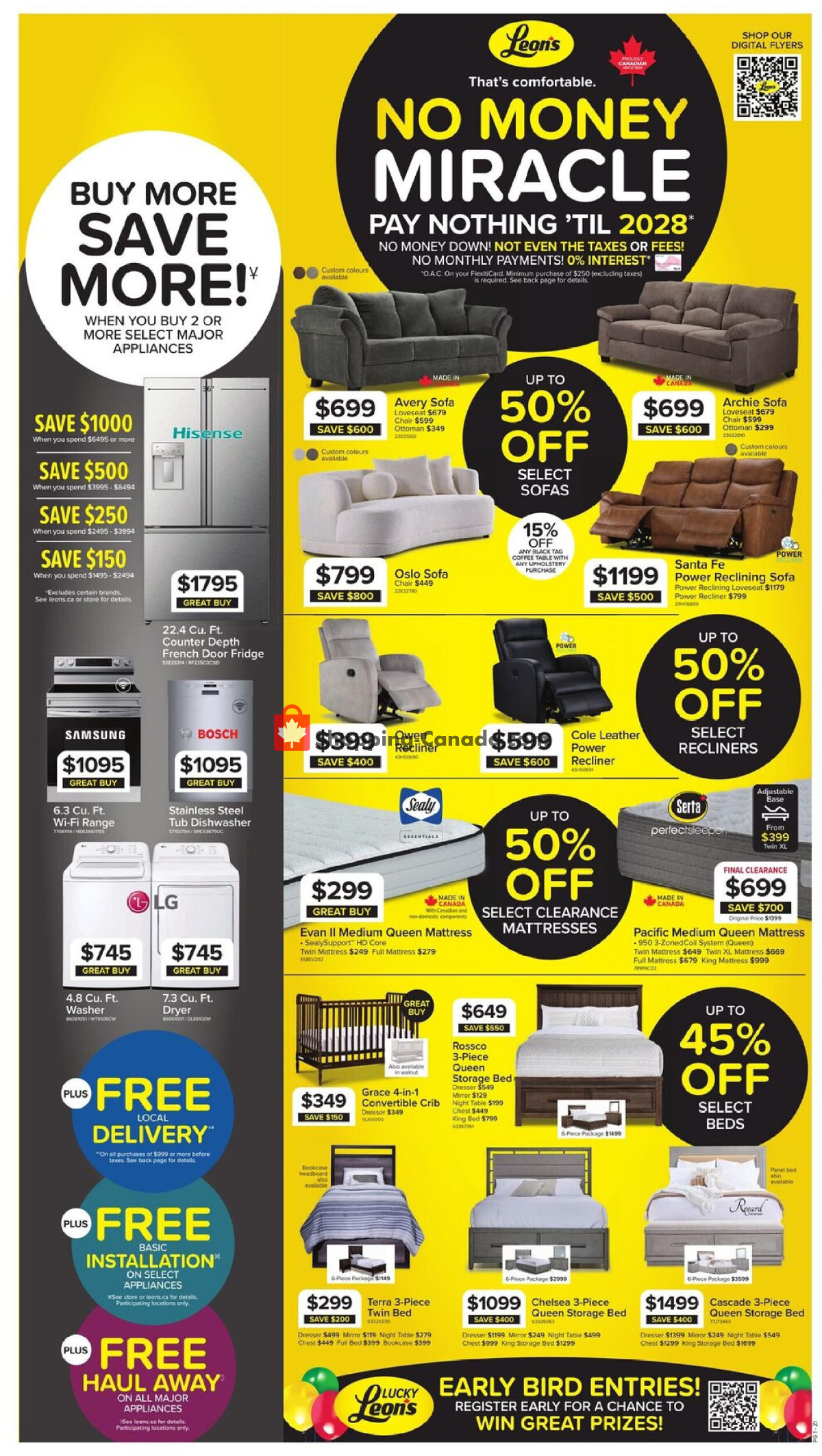 Leons flyer from Thursday August 13, 2026 to Wednesday September 2, 2026 - page 1