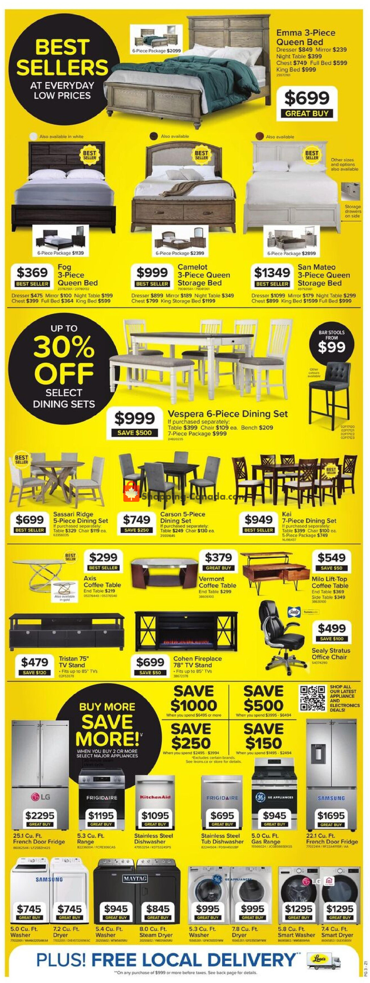 Leons flyer from Thursday August 13, 2026 to Wednesday September 2, 2026 - page 3