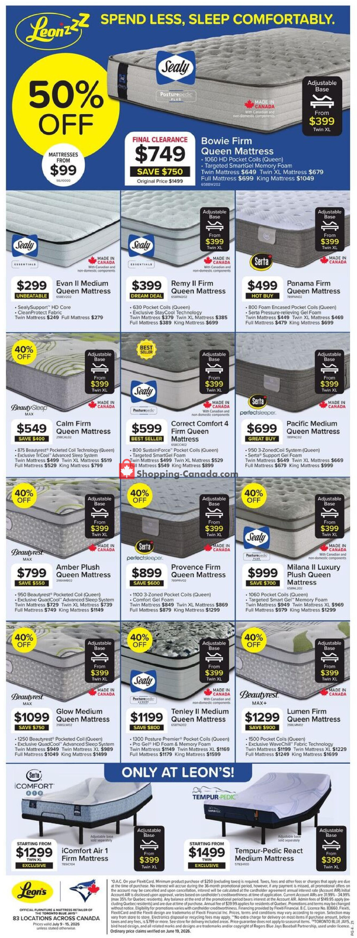 Leons flyer from Thursday July 9, 2026 to Wednesday July 15, 2026 - page 4