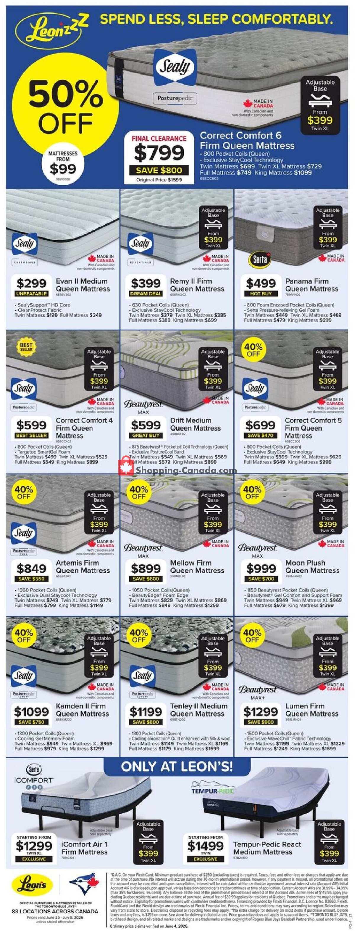 Leons flyer from Thursday June 25, 2026 to Wednesday July 8, 2026 - page 4