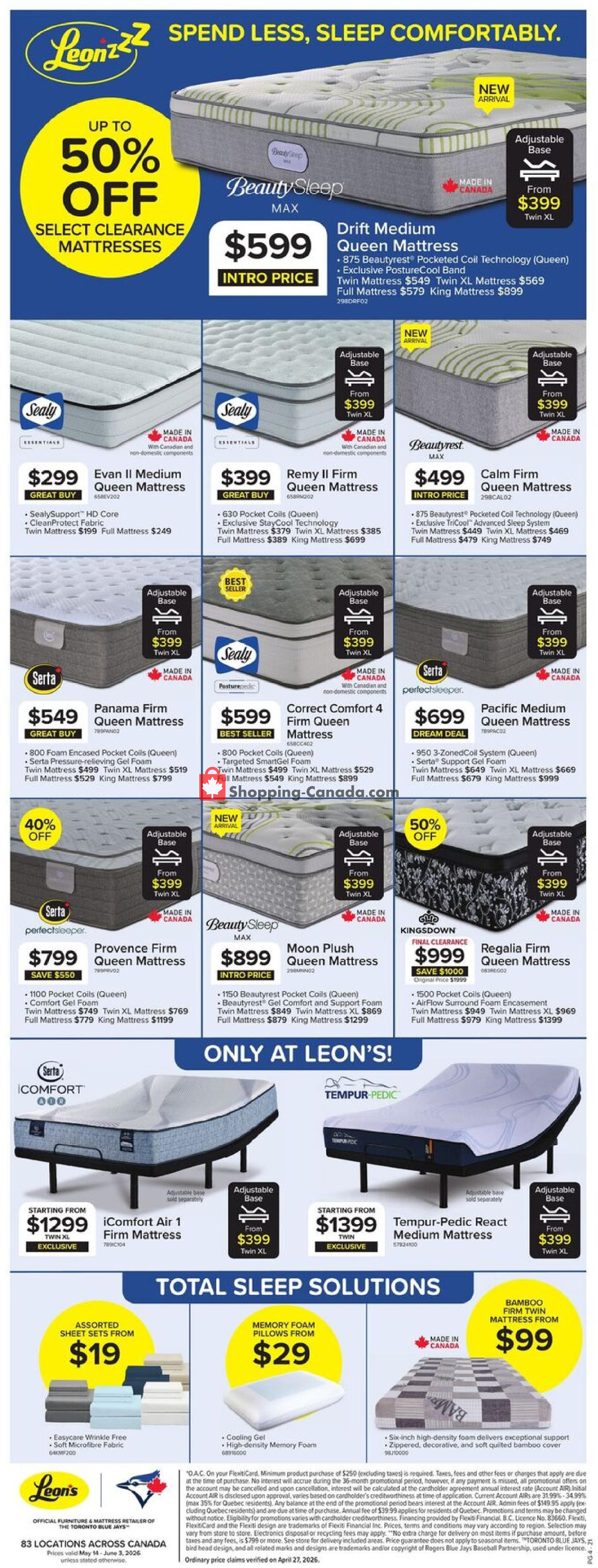 Leons flyer from Thursday May 14, 2026 to Wednesday June 3, 2026 - page 4
