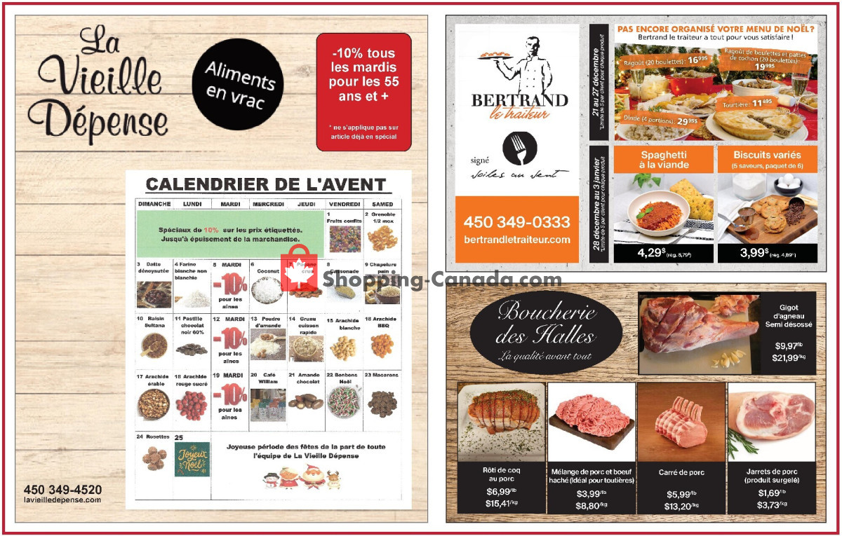 Les Halles St Jean flyer from Thursday December 21, 2023 to Wednesday January 3, 2024 - page 2