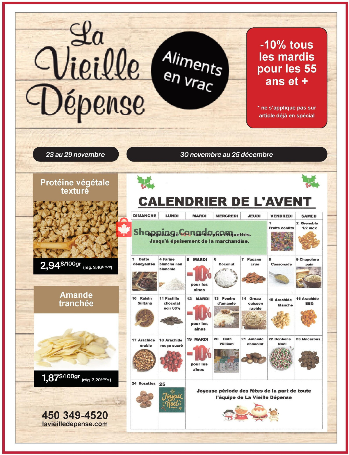 Les Halles St Jean flyer from Thursday December 21, 2023 to Wednesday January 3, 2024 - page 4