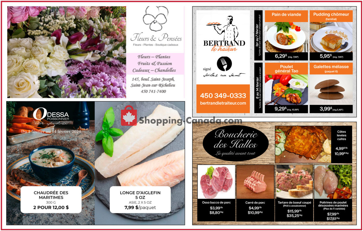 Les Halles St Jean flyer from Thursday February 1, 2024 to Wednesday February 14, 2024 - page 2