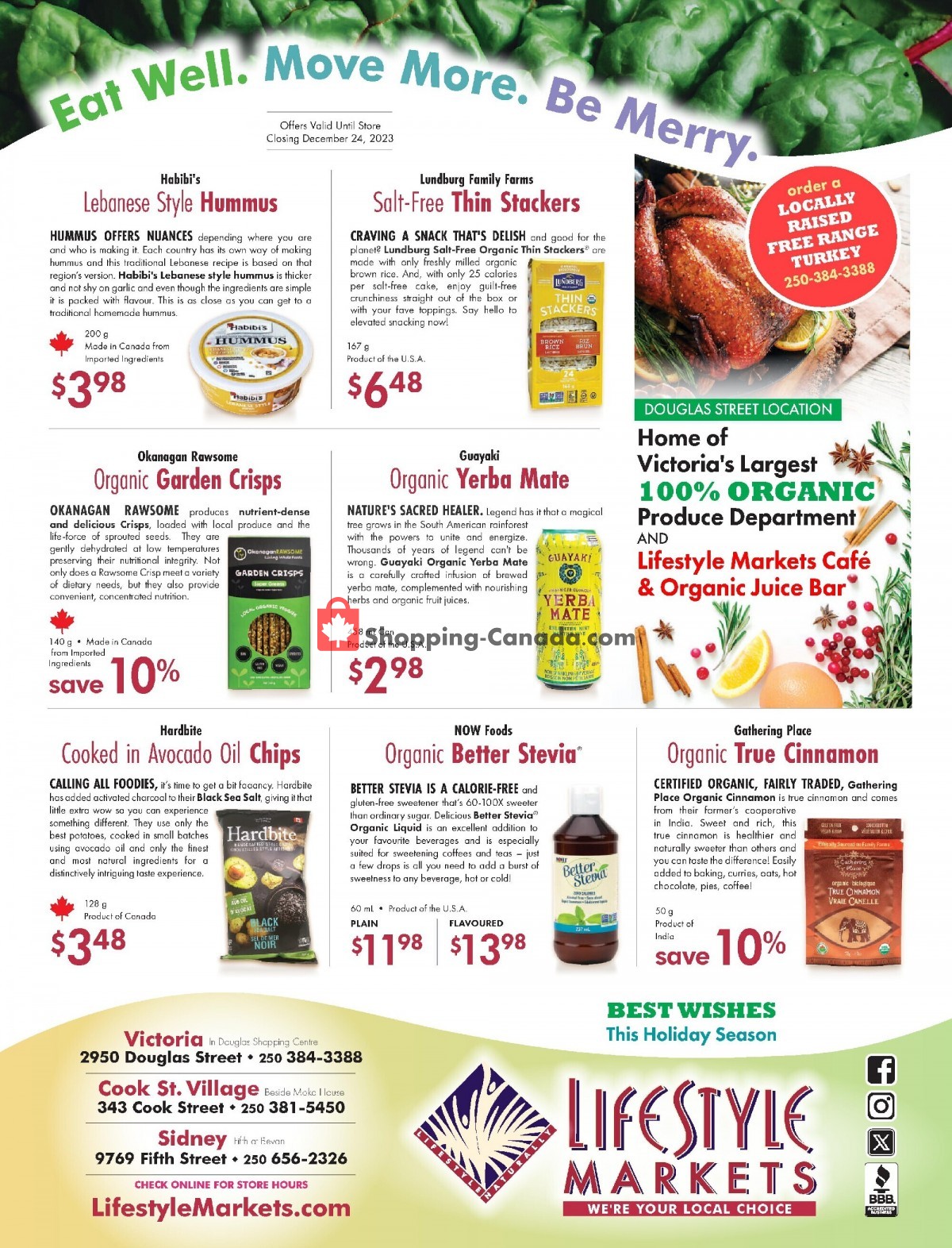 Lifestyle Markets flyer from Thursday November 30, 2023 to Sunday December 24, 2023 - page 2