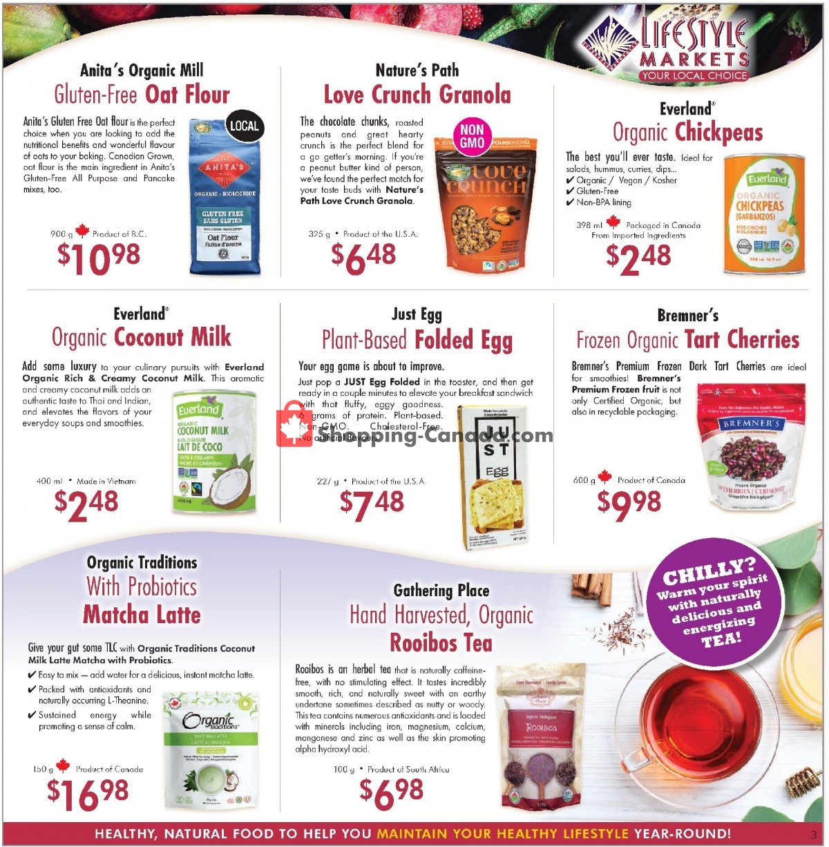 Lifestyle Markets flyer from Wednesday October 25, 2023 to Sunday November 19, 2023 - page 3