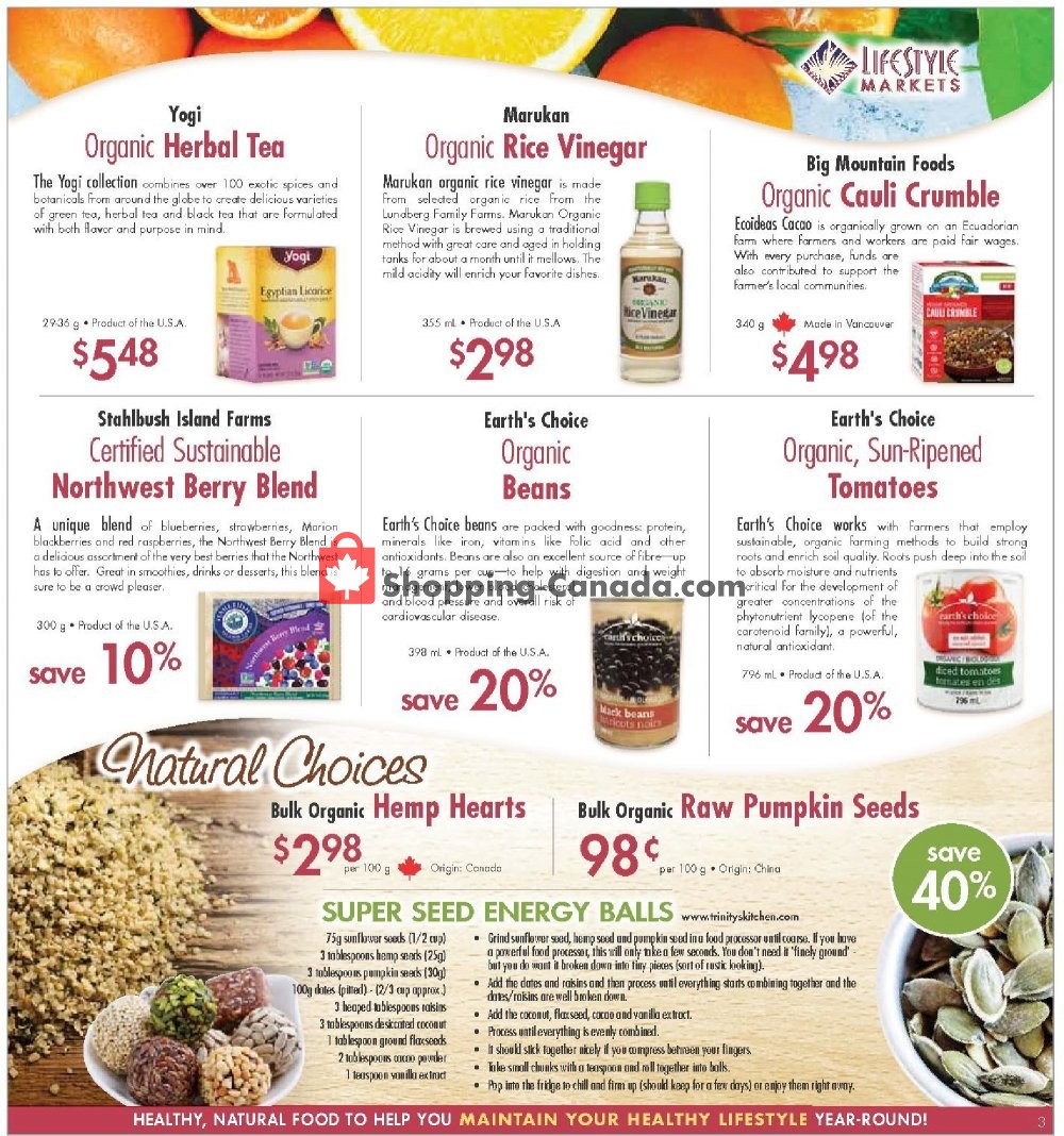 Lifestyle Markets flyer from Wednesday January 9, 2019 to Sunday January 27, 2019 - page 3