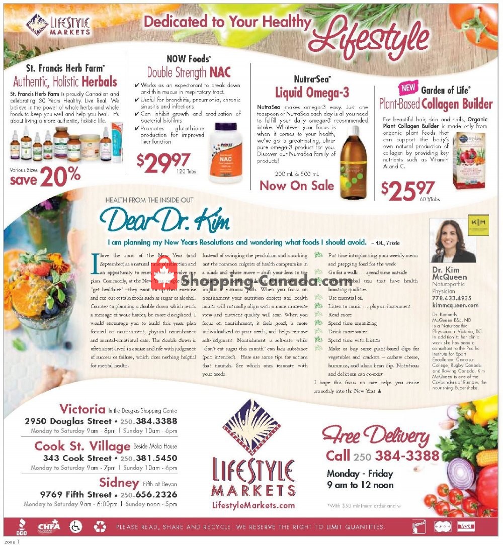 Lifestyle Markets flyer from Wednesday January 9, 2019 to Sunday January 27, 2019 - page 8