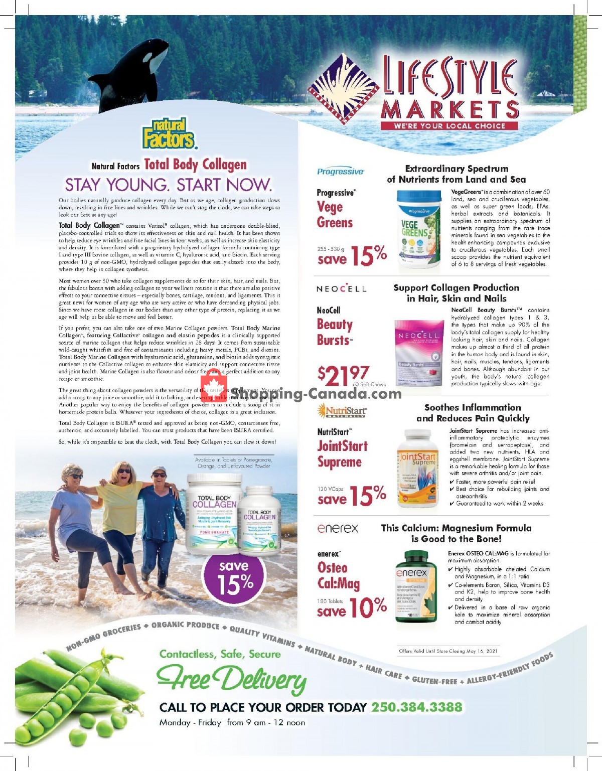 Lifestyle Markets flyer from Thursday April 29, 2021 to Sunday May 16, 2021 - page 1