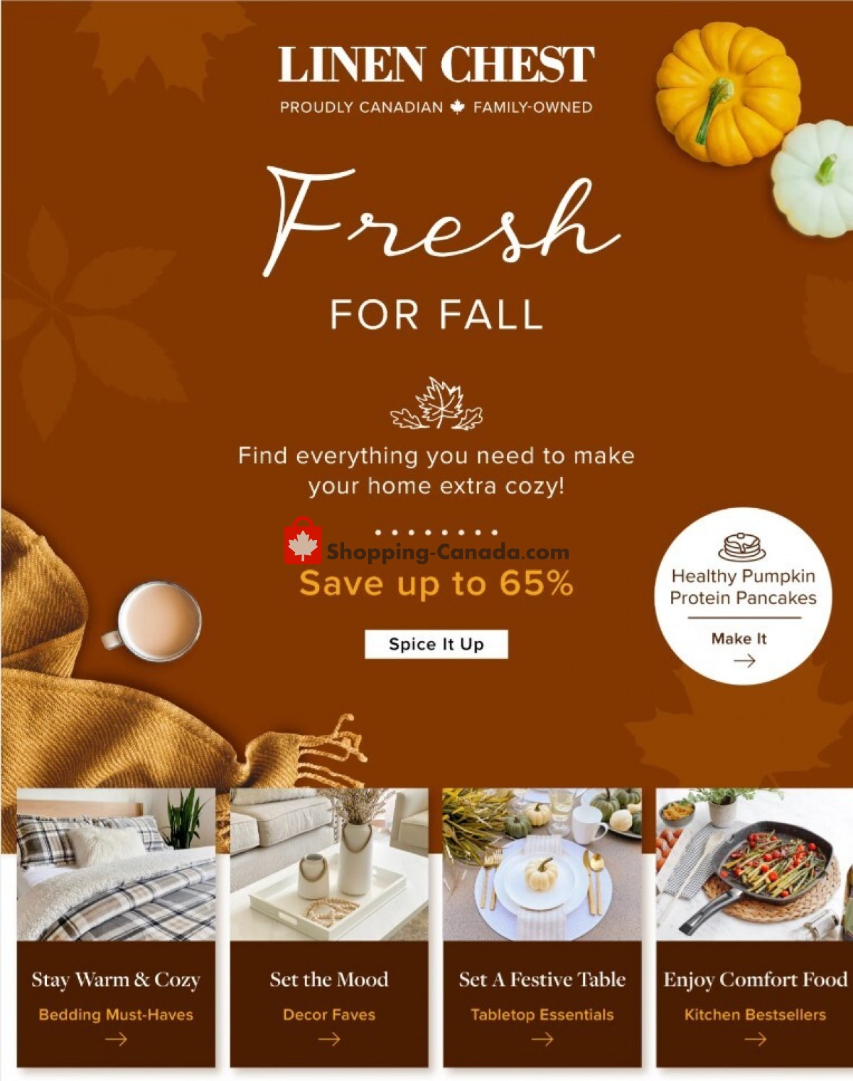 Linen Chest flyer from Friday September 3, 2021 to Sunday September 19, 2021 - page 1