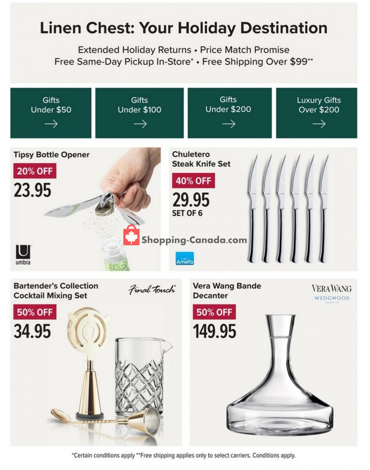 Linen Chest flyer from Thursday November 30, 2023 to Sunday December 24, 2023 - page 6