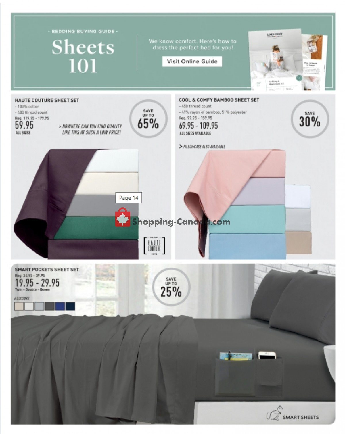 Linen Chest flyer from Wednesday March 24, 2021 to Sunday April 18, 2021 - page 14