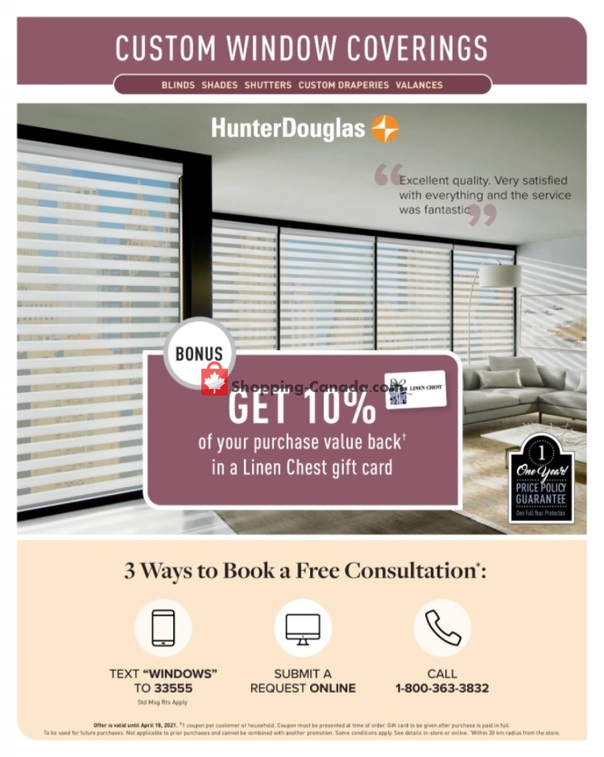 Linen Chest flyer from Wednesday March 24, 2021 to Sunday April 18, 2021 - page 3