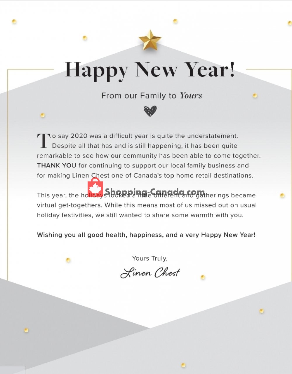 Linen Chest flyer from Wednesday January 13, 2021 to Tuesday January 19, 2021 - page 2