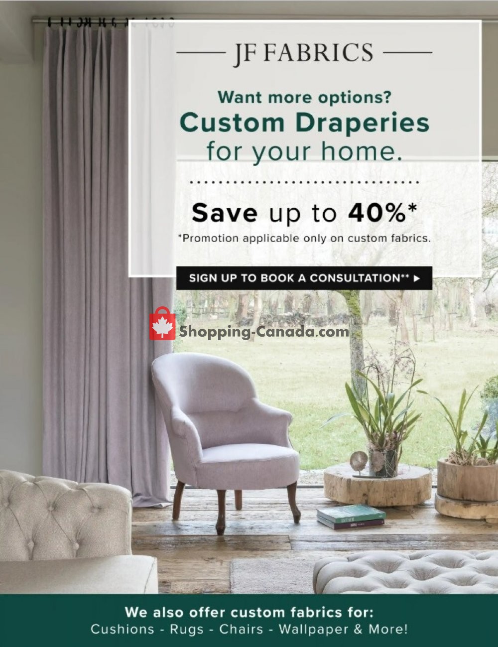 Linen Chest Canada, flyer (Make It Your Own) July 9 July 15, 2020