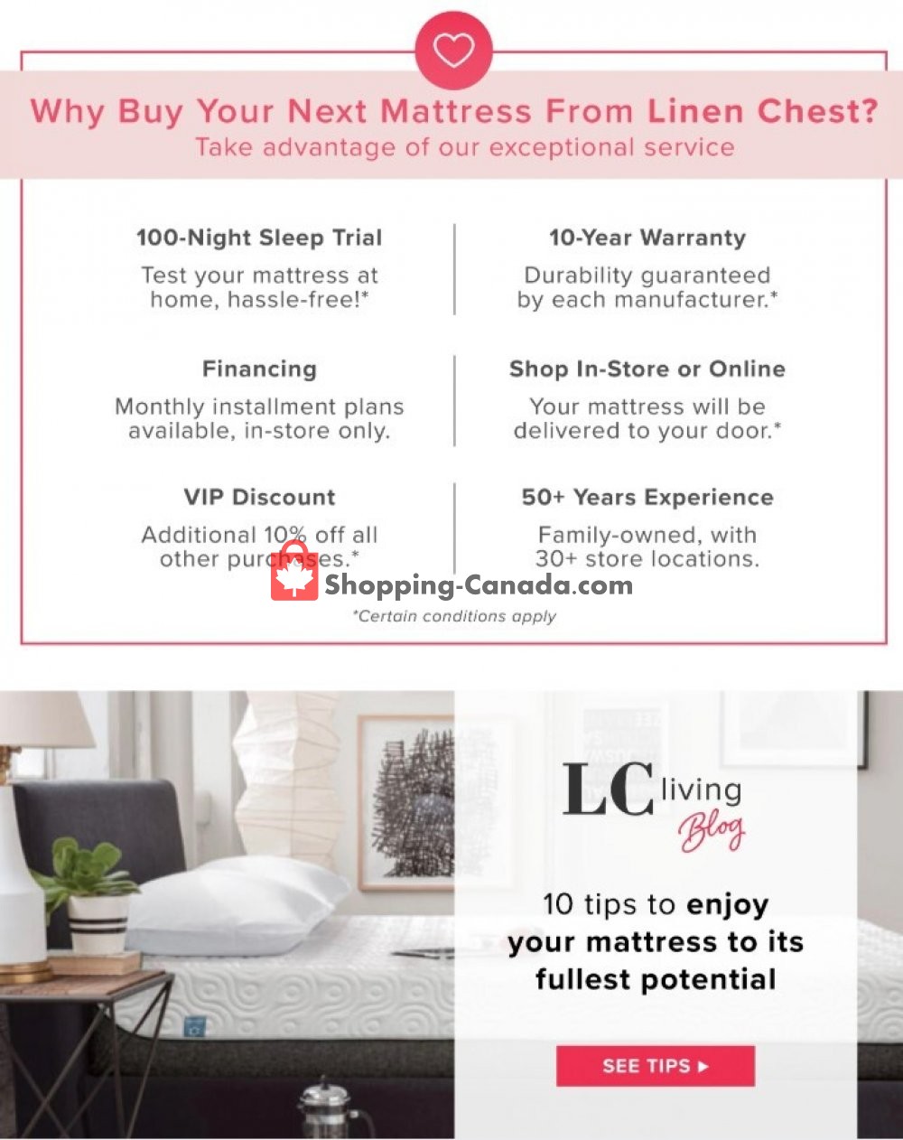 Linen Chest flyer from Thursday July 2, 2020 to Wednesday July 8, 2020 - page 4