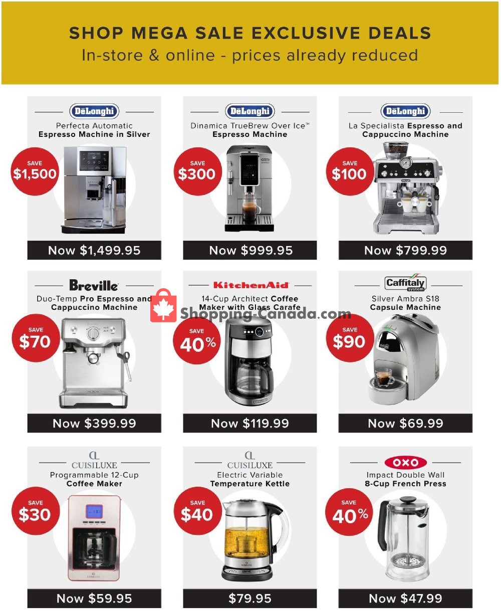 Linen Chest Canada, flyer (Mega Sale) January 6 January 28, 2020