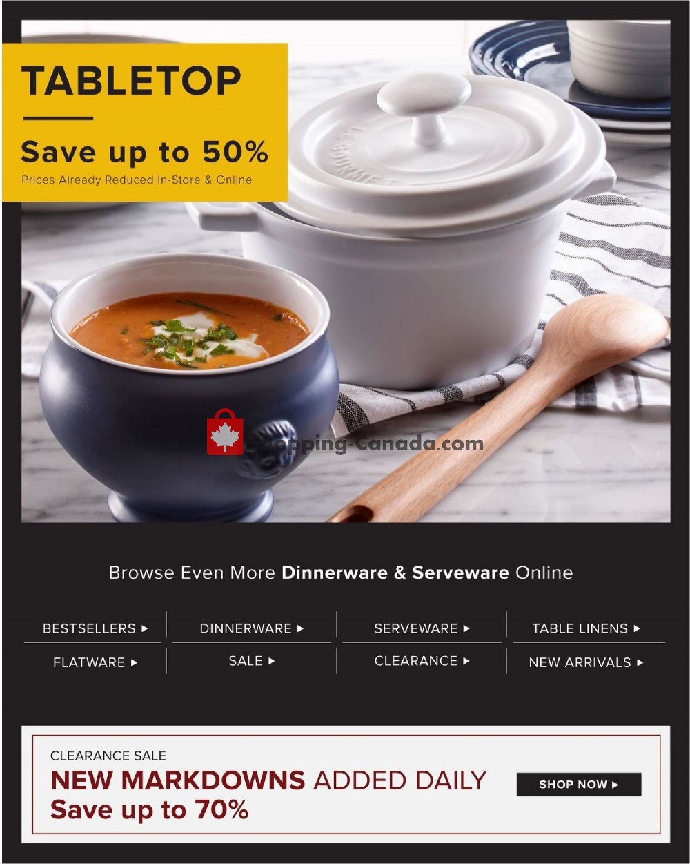 Linen Chest flyer from Monday January 7, 2019 to Tuesday January 29, 2019 - page 18