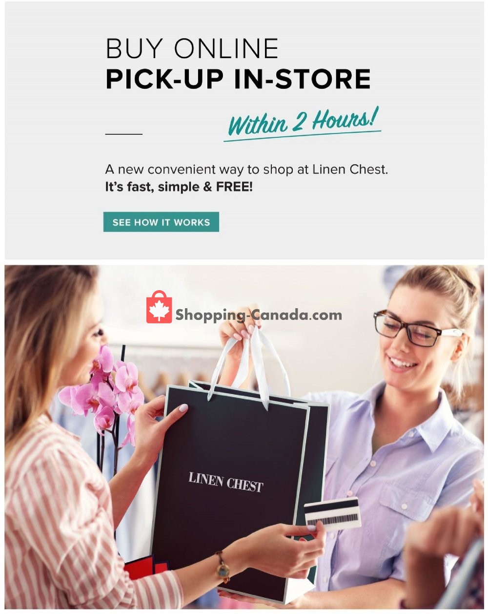 Linen Chest flyer from Monday January 7, 2019 to Tuesday January 29, 2019 - page 20