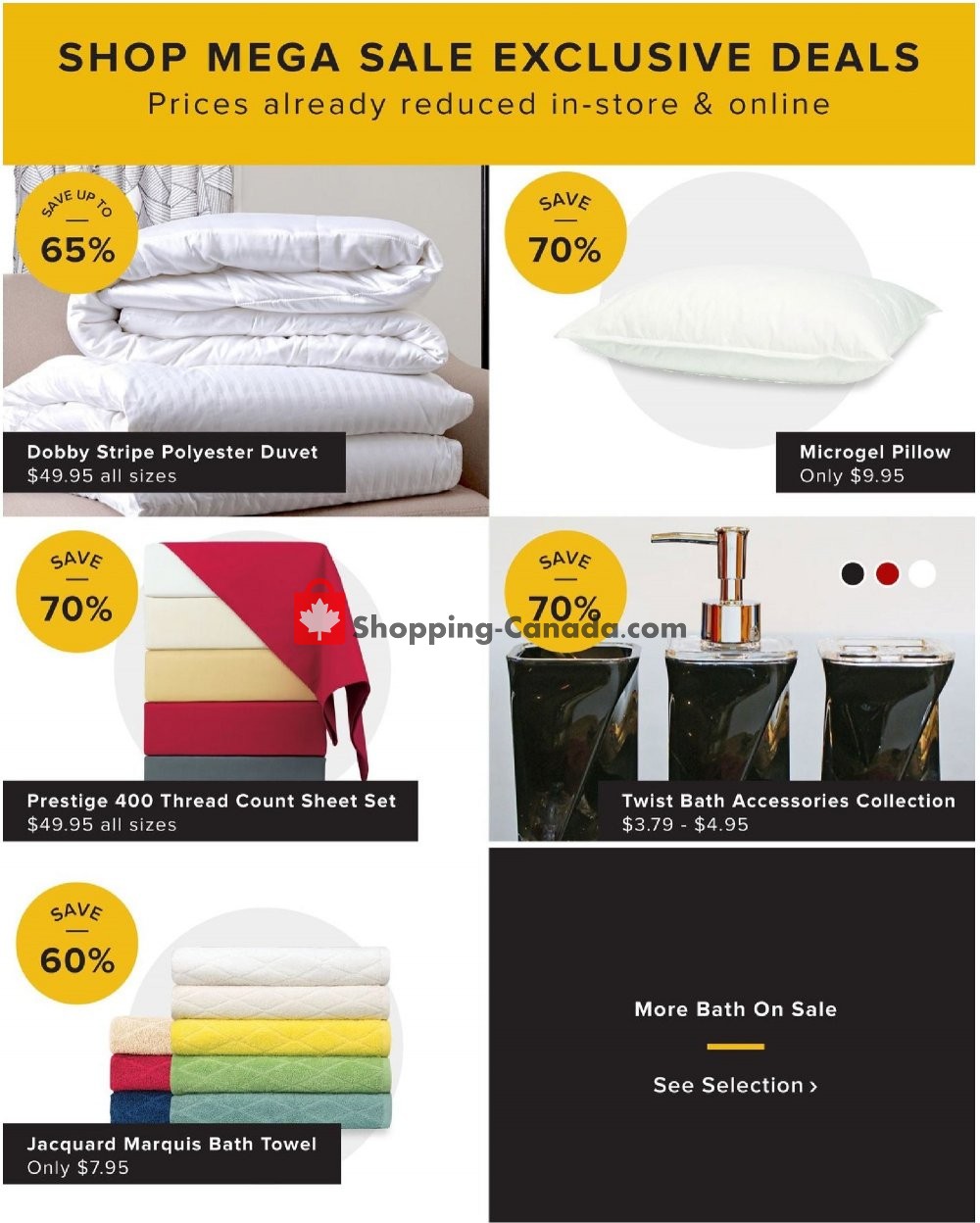 Linen Chest flyer from Monday January 7, 2019 to Tuesday January 29, 2019 - page 4