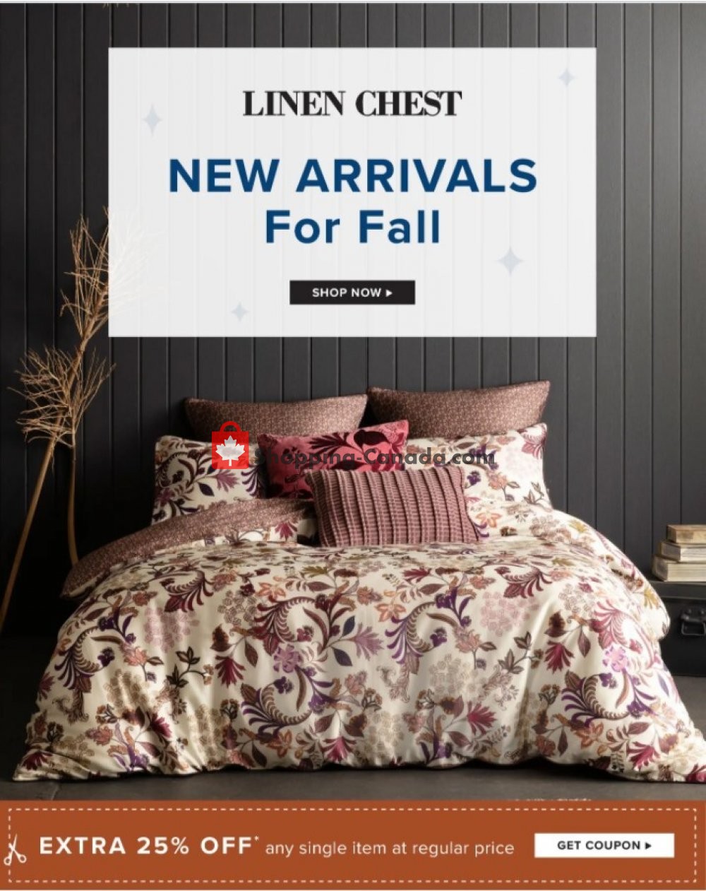 Linen Chest Canada, flyer (New Arrivals For Fall) August 28