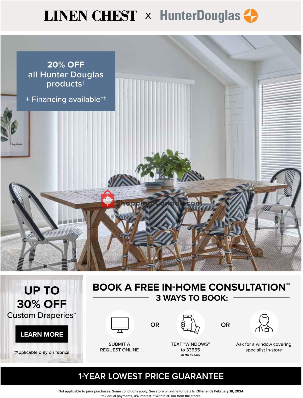 Linen Chest flyer from Wednesday January 24, 2024 to Sunday February 18, 2024 - page 10