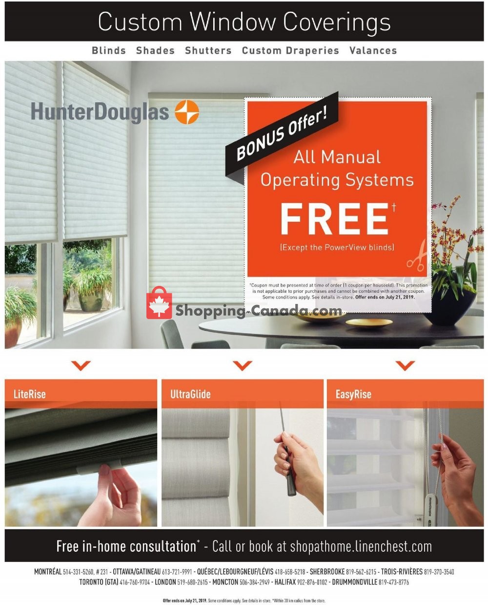 Linen Chest flyer from Wednesday June 26, 2019 to Sunday July 21, 2019 - page 14