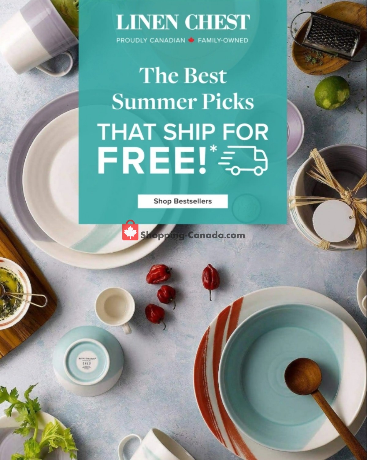 Linen Chest flyer from Thursday July 15, 2021 to Friday July 30, 2021 - page 1