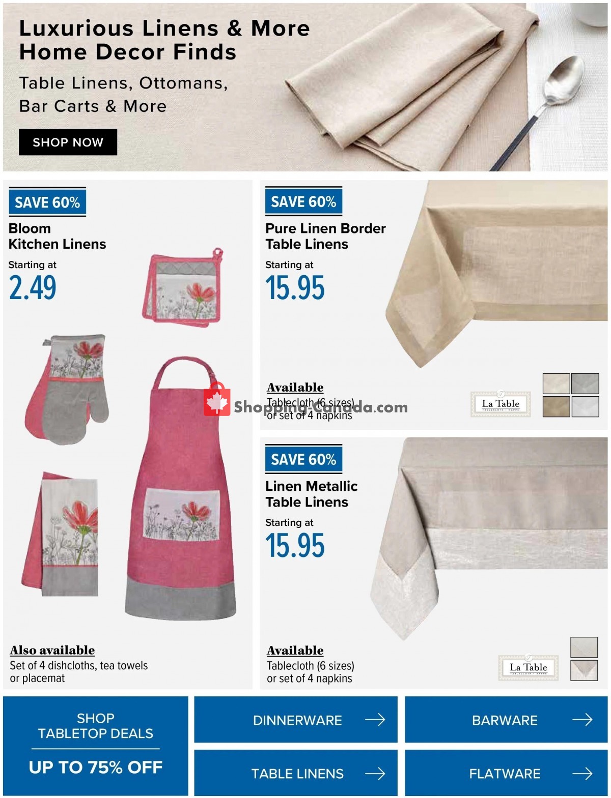 Linen Chest flyer from Wednesday January 25, 2023 to Sunday February 19, 2023 - page 10