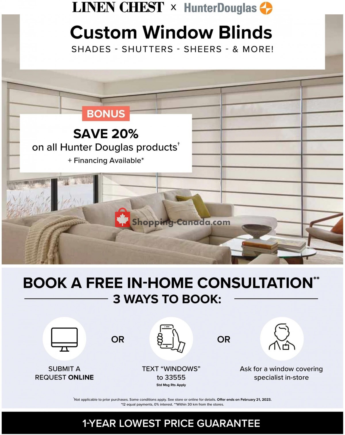Linen Chest flyer from Wednesday January 25, 2023 to Sunday February 19, 2023 - page 12