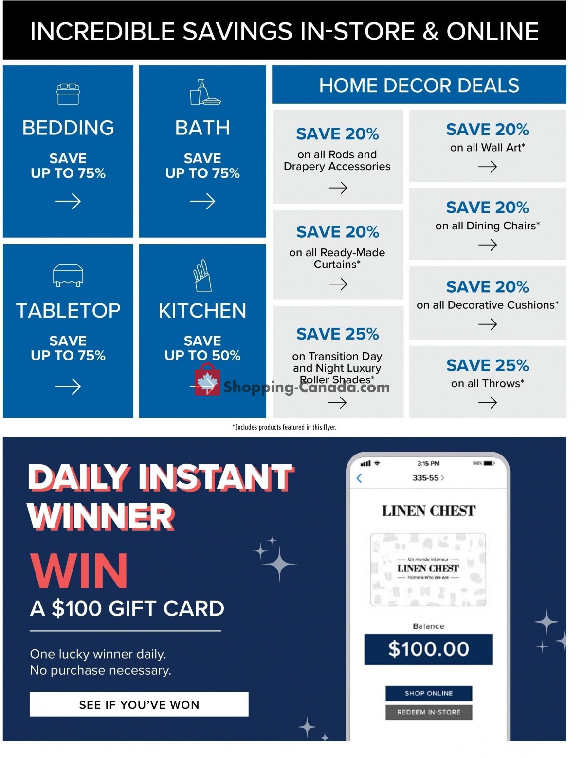 Linen Chest flyer from Wednesday January 25, 2023 to Sunday February 19, 2023 - page 20