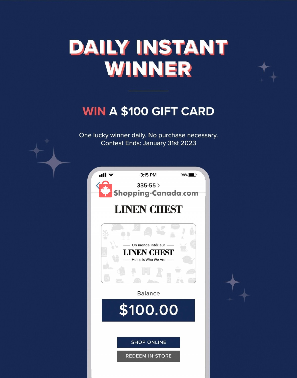 Linen Chest flyer from Wednesday January 25, 2023 to Sunday February 19, 2023 - page 22