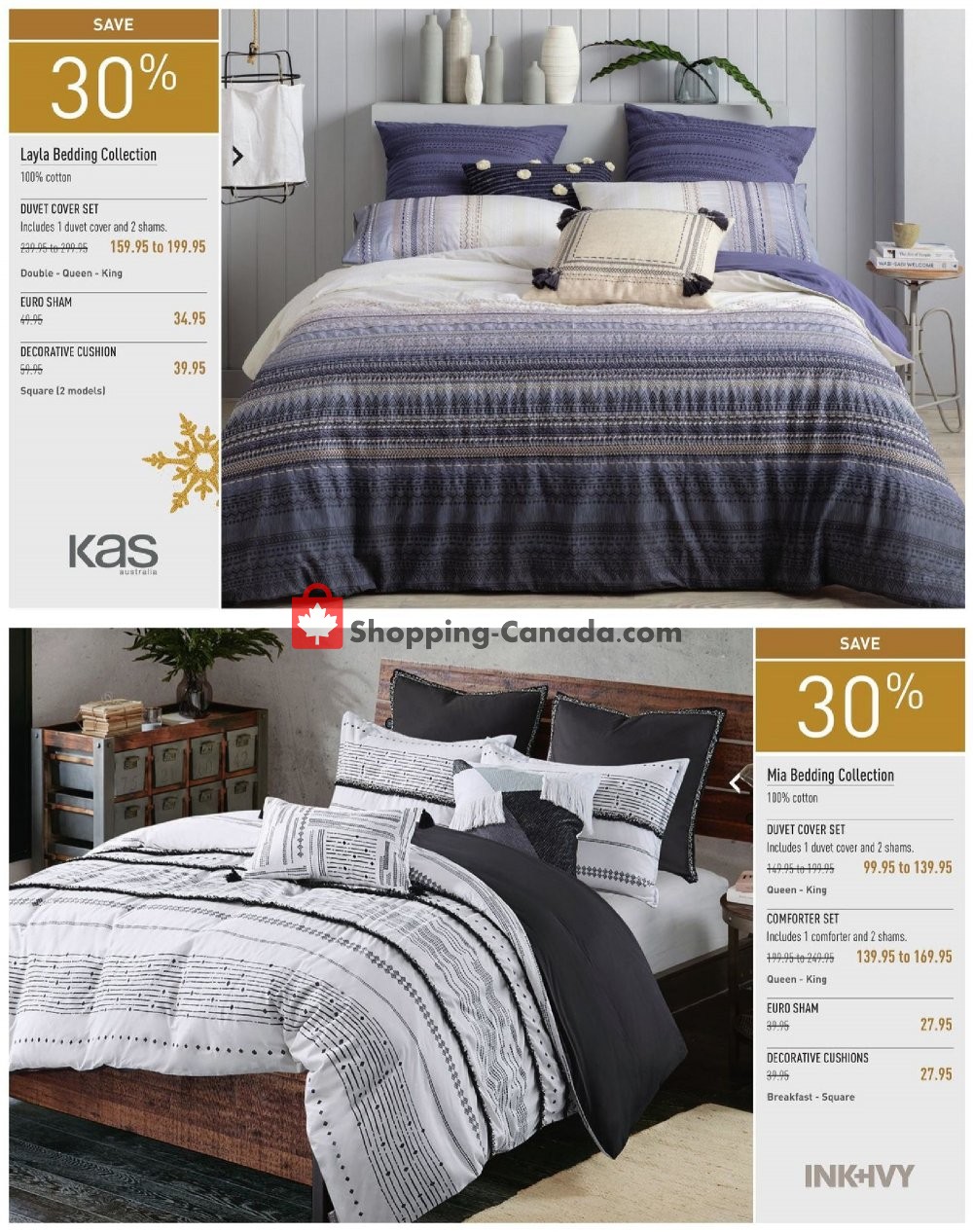 Linen Chest Canada, flyer (Your Christmas Store) November 13