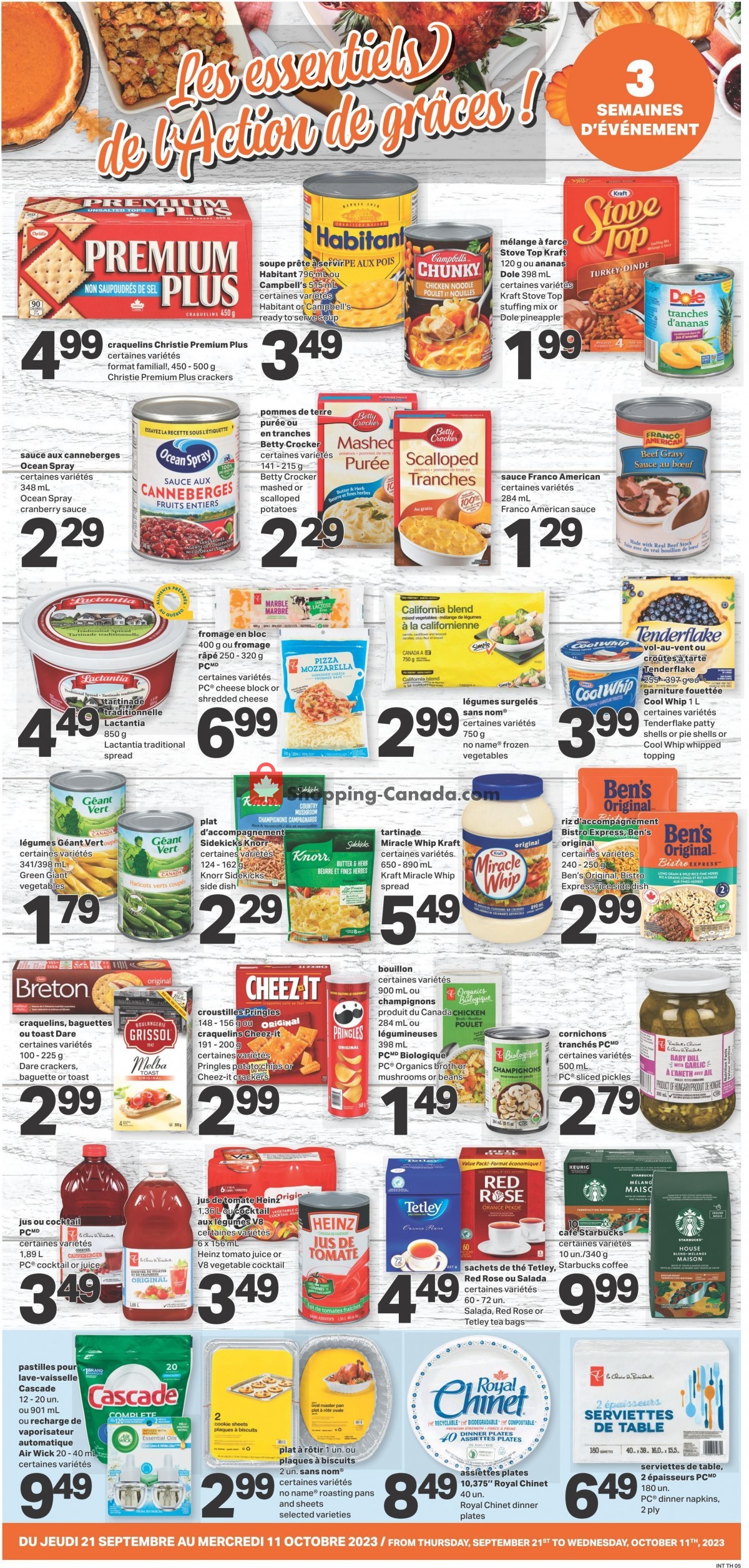 L'inter Marché flyer from Thursday October 5, 2023 to Wednesday October 11, 2023 - page 7