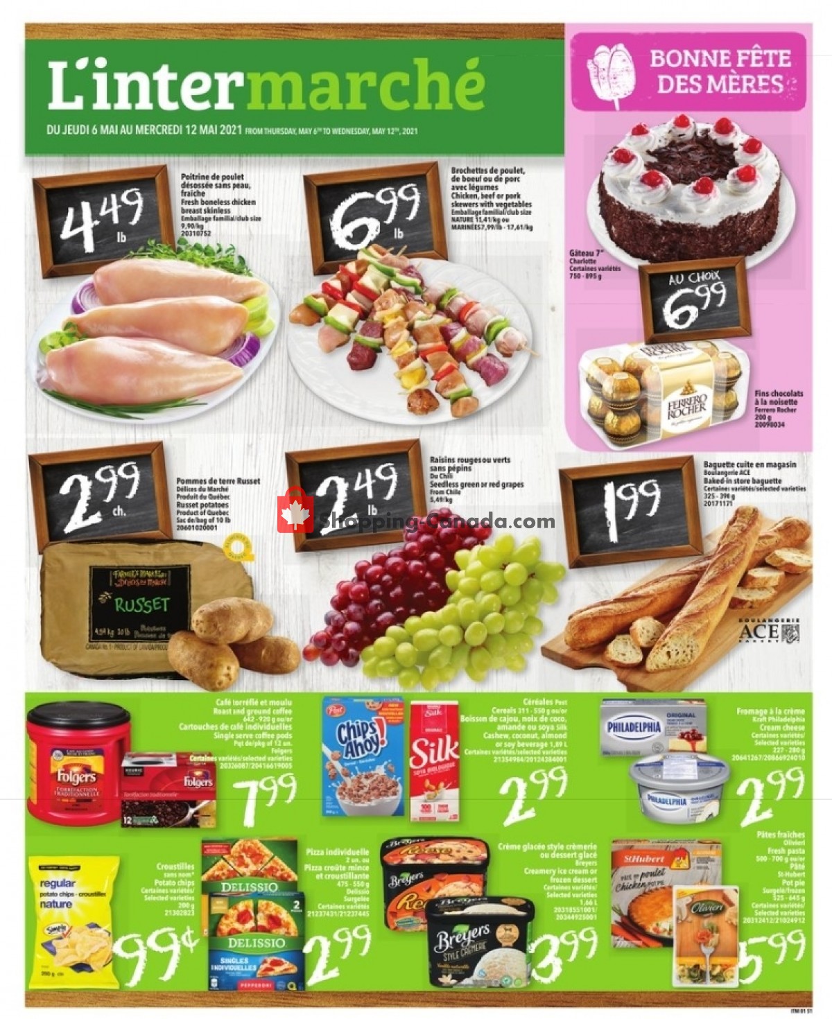 L'inter Marché flyer from Thursday May 6, 2021 to Wednesday May 12, 2021 - page 1