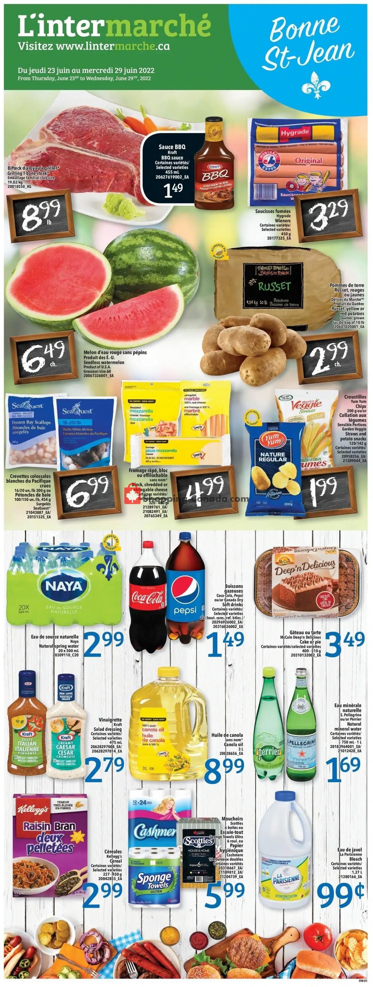 L'inter Marché flyer from Thursday June 23, 2022 to Wednesday June 29, 2022 - page 9