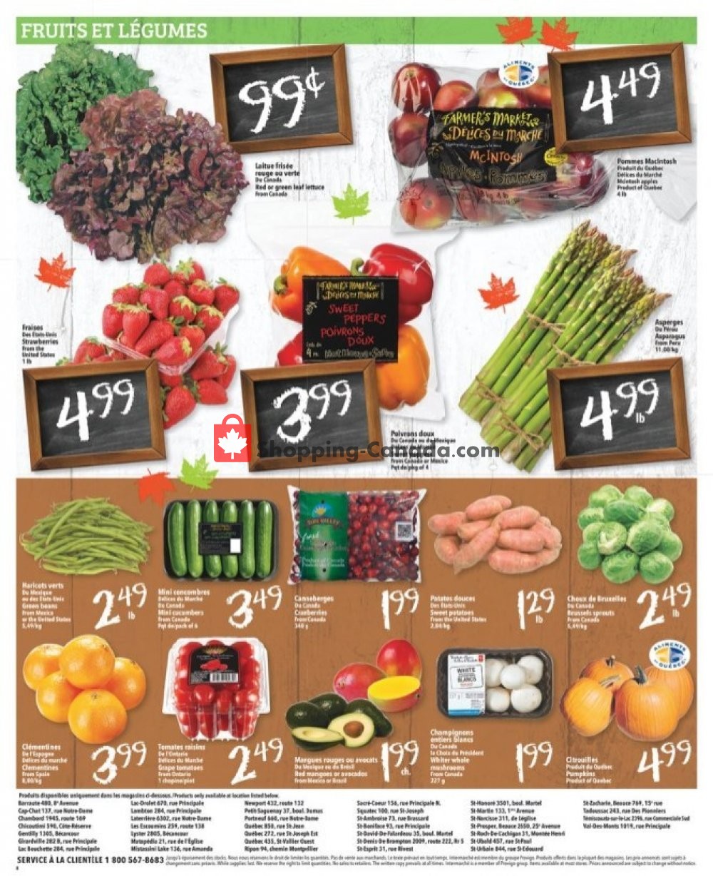 L'inter Marché flyer from Thursday October 10, 2019 to Wednesday October 16, 2019 - page 8