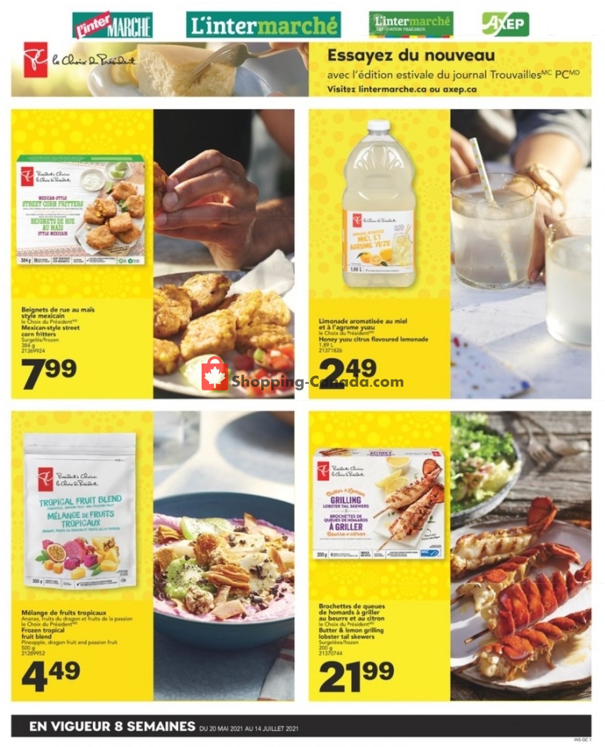 L'inter Marché flyer from Thursday May 20, 2021 to Wednesday July 14, 2021 - page 1