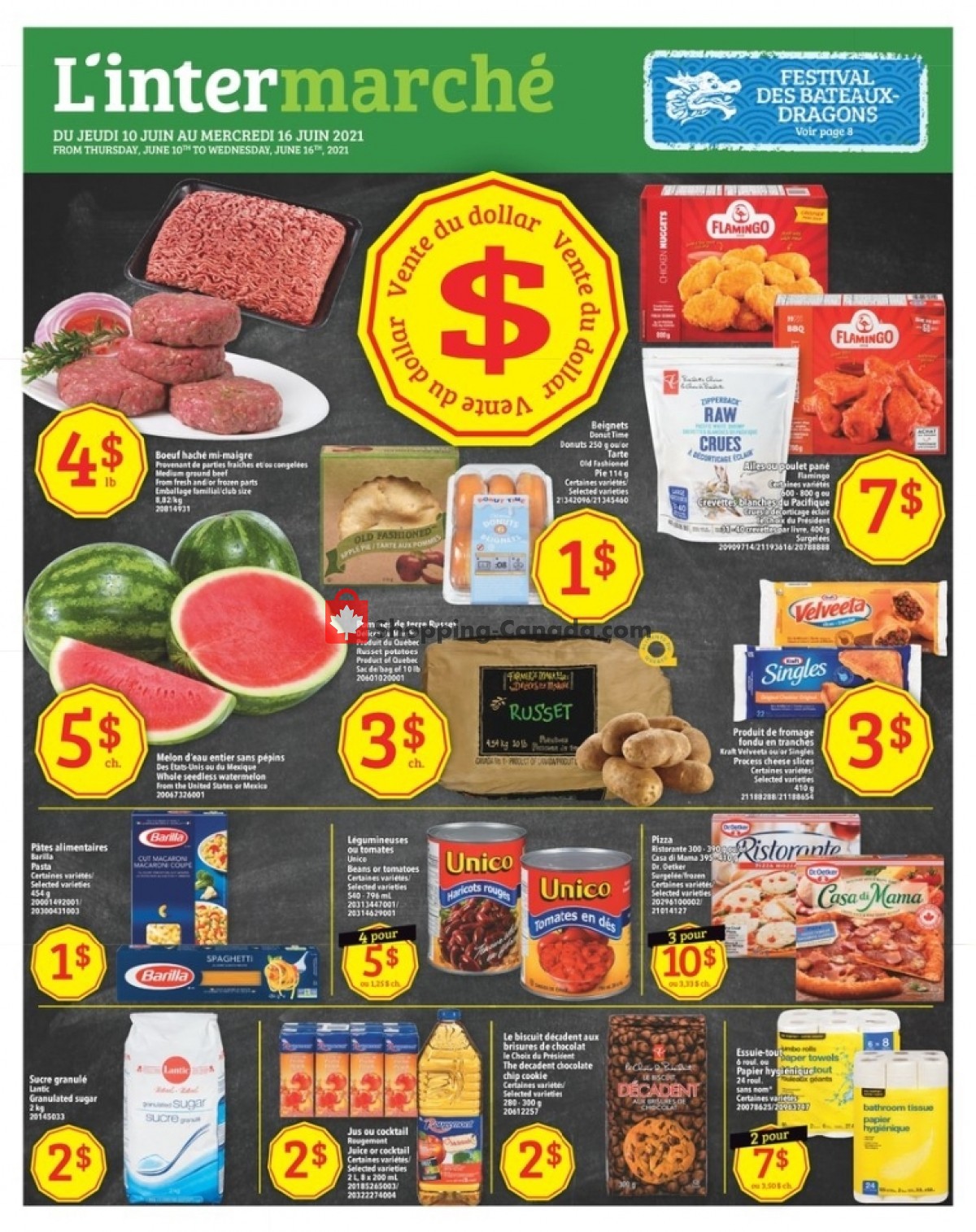 L'inter Marché flyer from Thursday June 10, 2021 to Wednesday June 16, 2021 - page 1