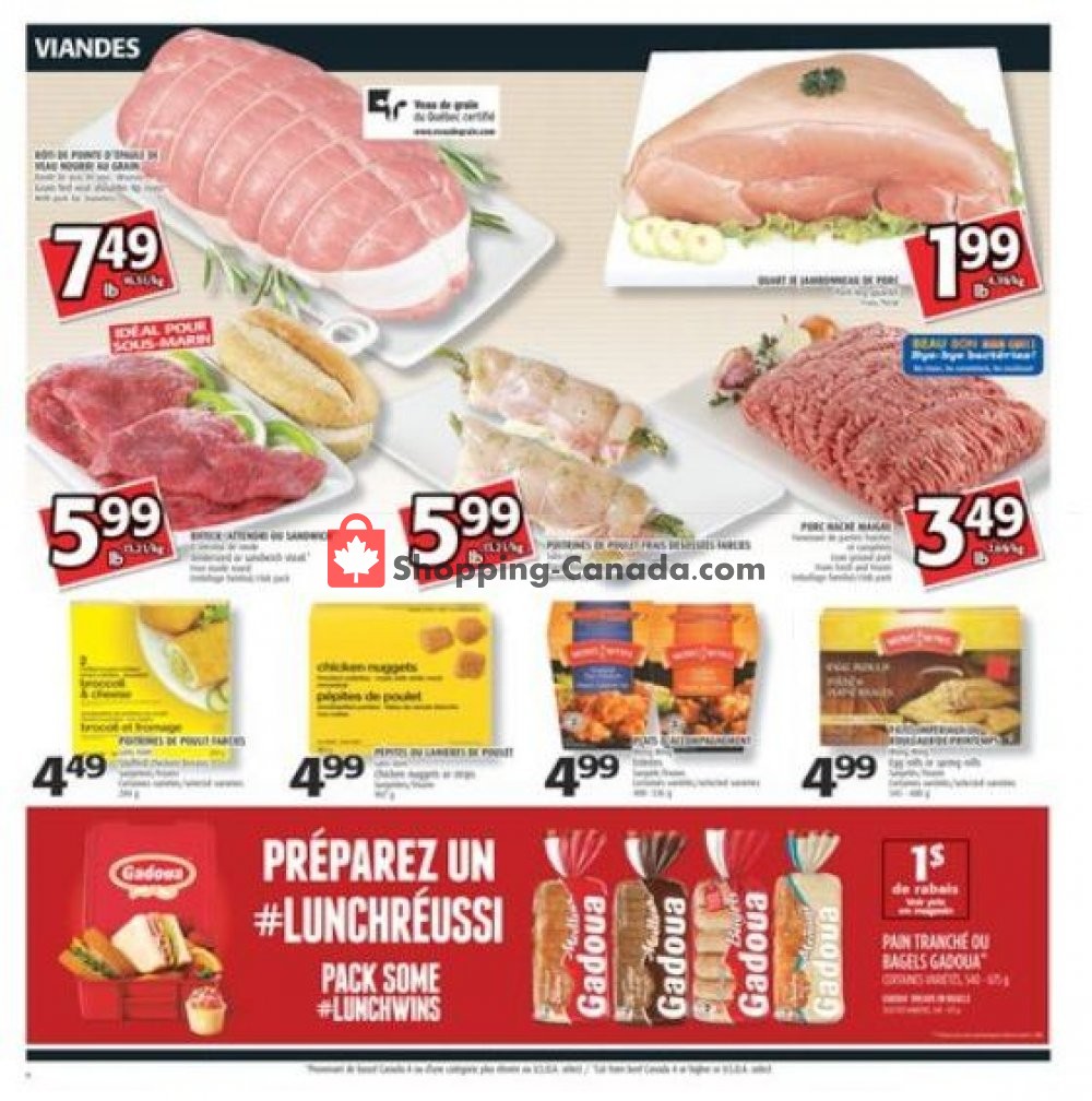 L'inter Marché flyer from Thursday September 20, 2018 to Wednesday September 26, 2018 - page 4