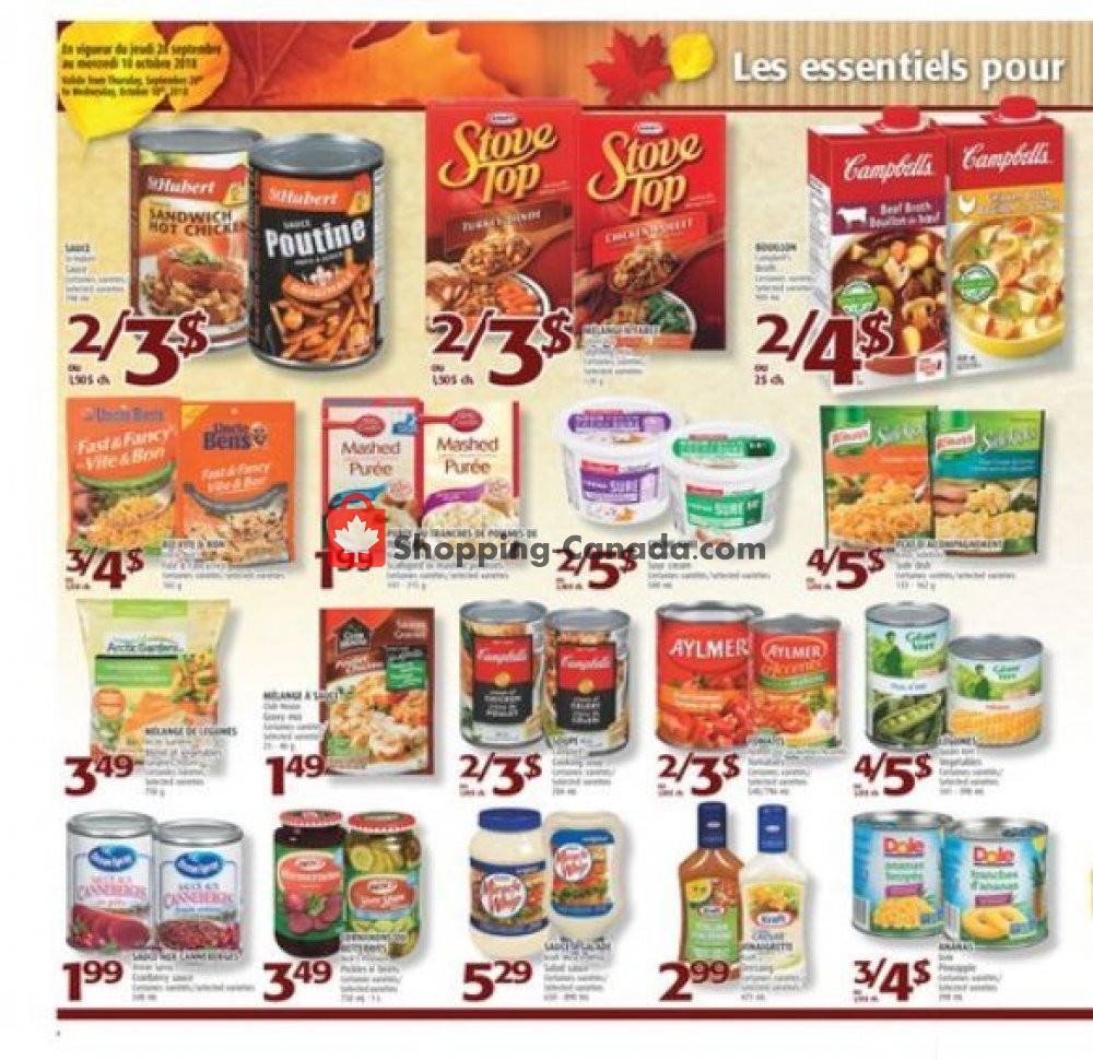 L'inter Marché flyer from Thursday September 20, 2018 to Wednesday September 26, 2018 - page 6
