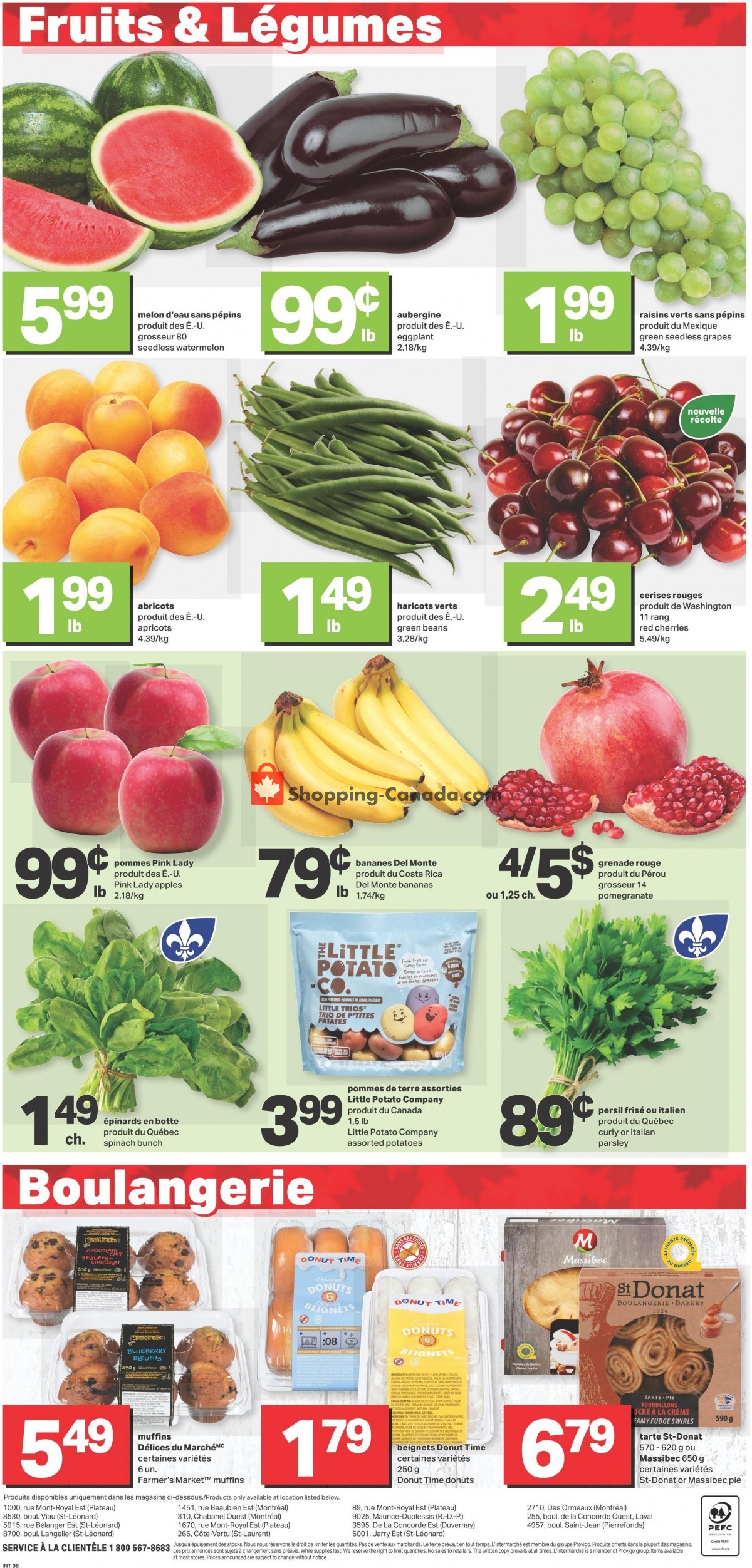 L'inter Marché flyer from Thursday June 29, 2023 to Wednesday July 5, 2023 - page 7