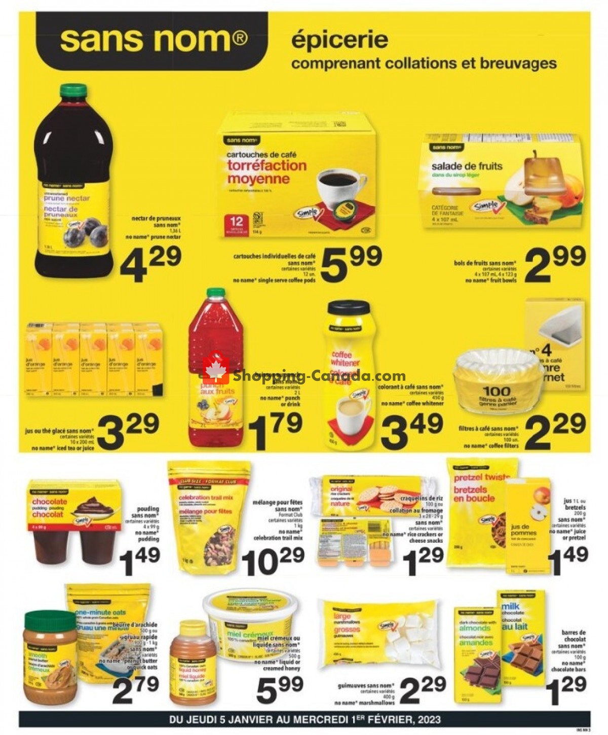 L'inter Marché flyer from Thursday January 19, 2023 to Wednesday January 25, 2023 - page 7