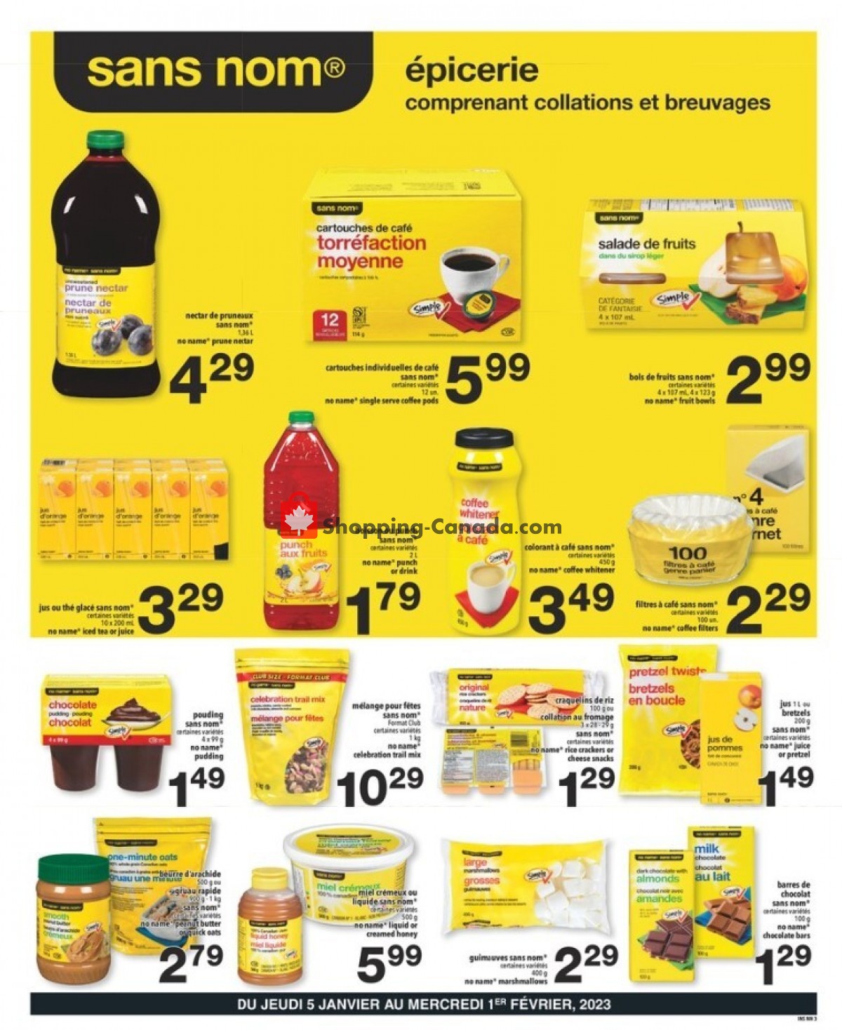 L'inter Marché flyer from Thursday January 26, 2023 to Wednesday February 1, 2023 - page 7