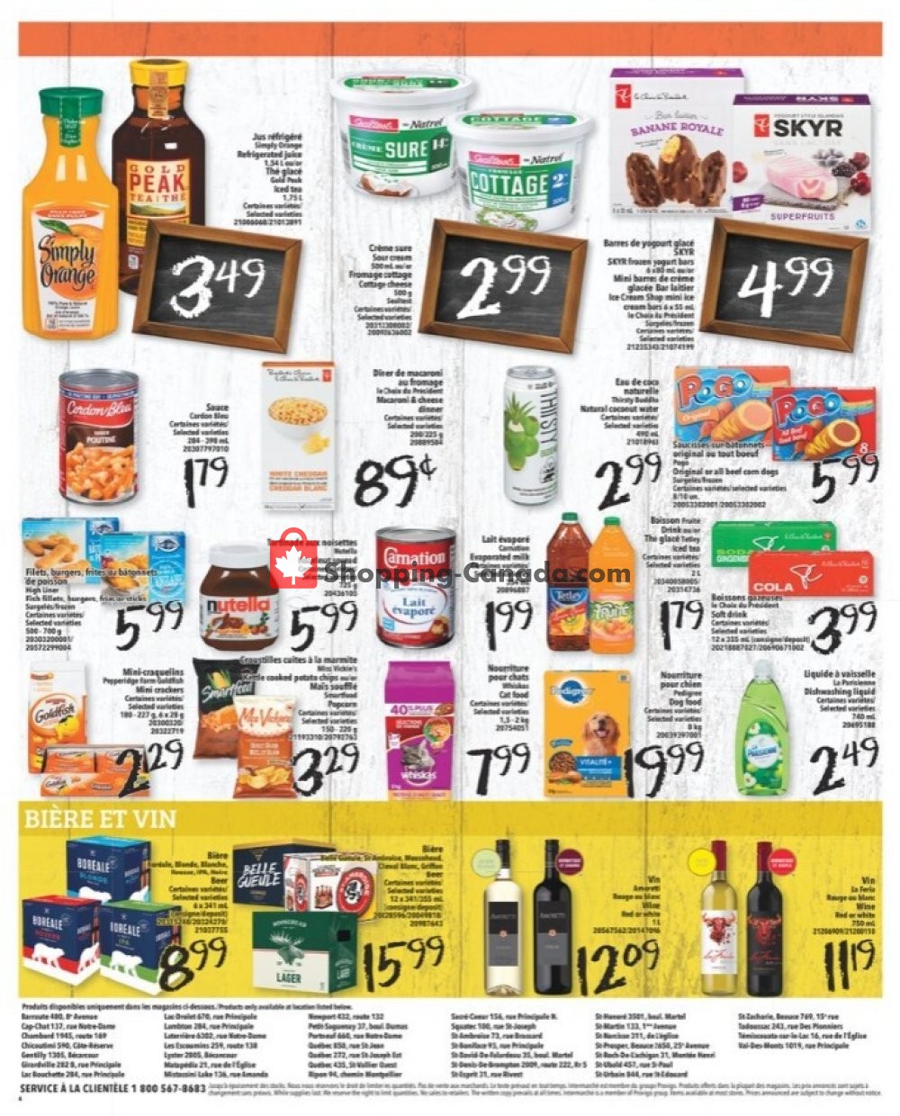 L'inter Marché flyer from Thursday August 6, 2020 to Wednesday August 12, 2020 - page 4