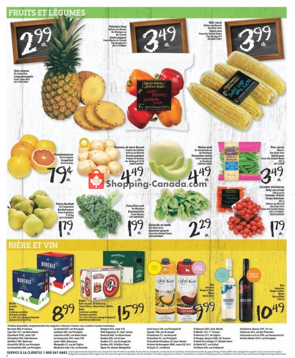 L'inter Marché flyer from Thursday April 23, 2020 to Wednesday April 29, 2020 - page 8