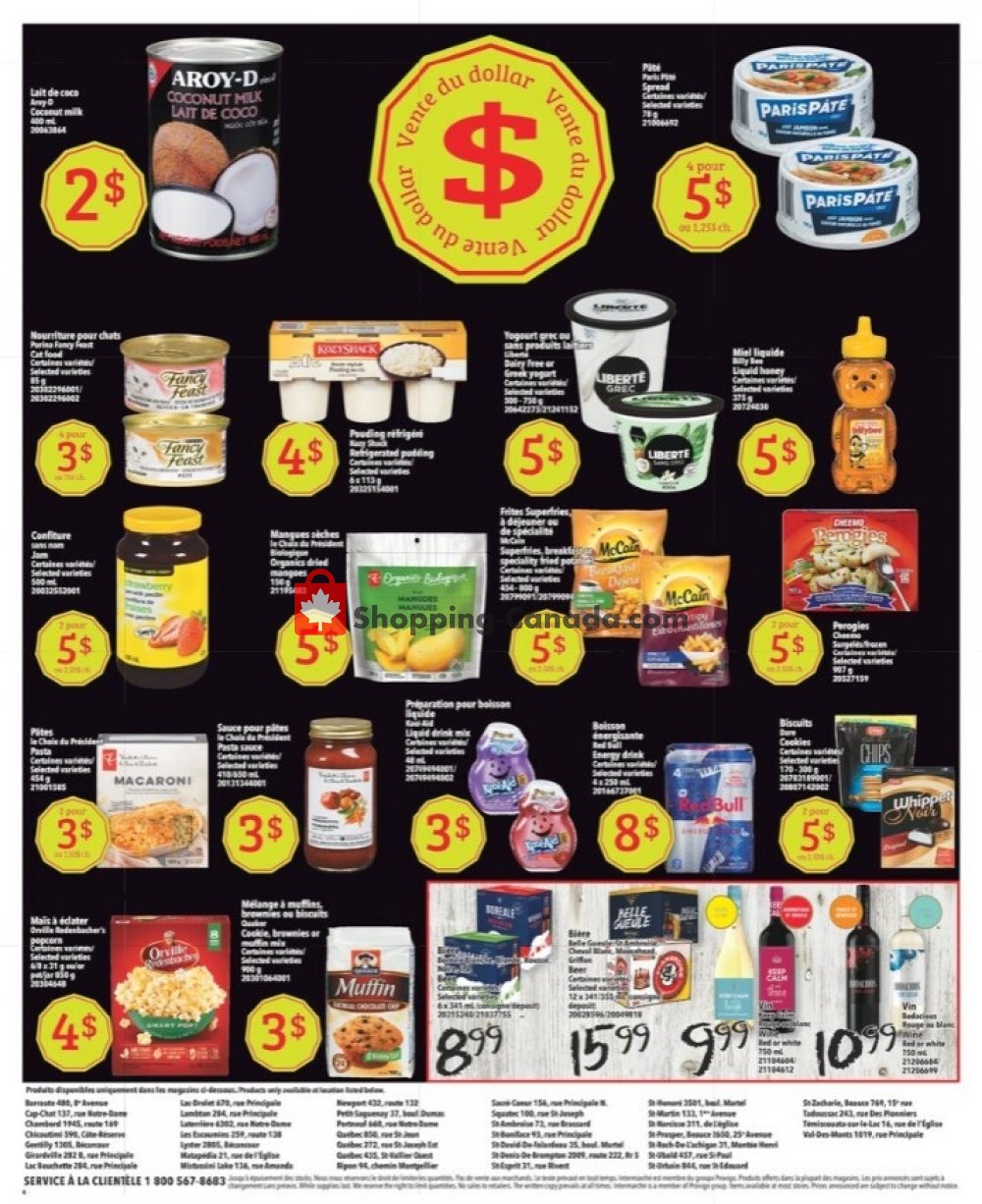 L'inter Marché flyer from Thursday July 23, 2020 to Wednesday July 29, 2020 - page 4