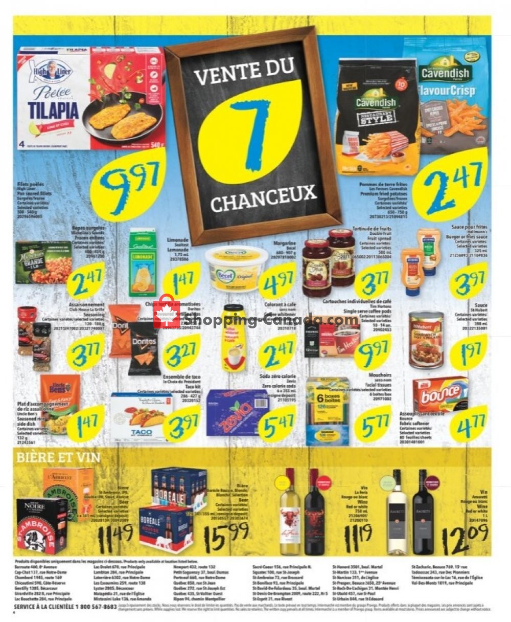 L'inter Marché flyer from Thursday July 9, 2020 to Wednesday July 15, 2020 - page 4