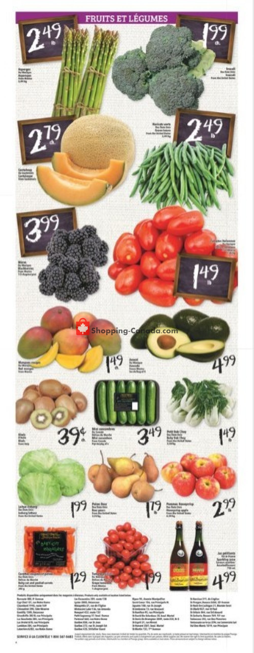 L'inter Marché flyer from Thursday April 18, 2019 to Wednesday April 24, 2019 - page 8